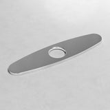 VIGO 10" L Kitchen Deck Plate, Chrome