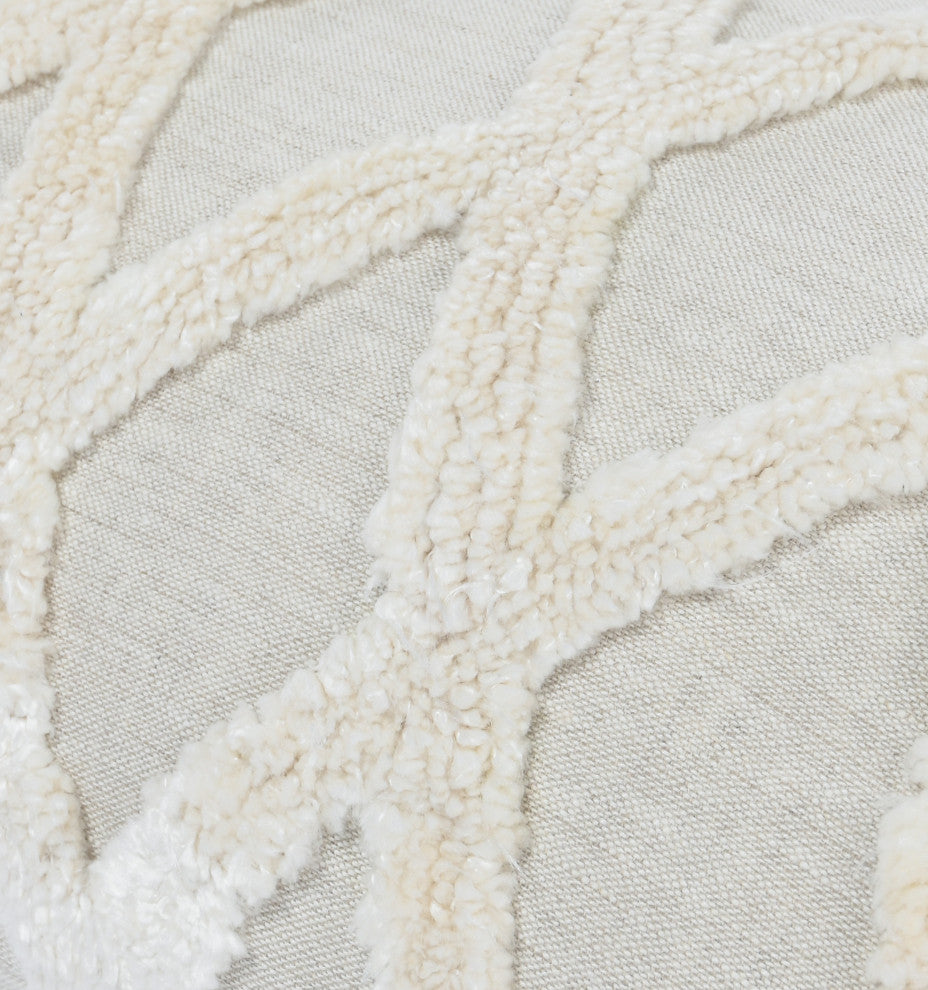 Evangeline 100% Linen 16"x 36"Throw Pillow in Natural by Kosas Home