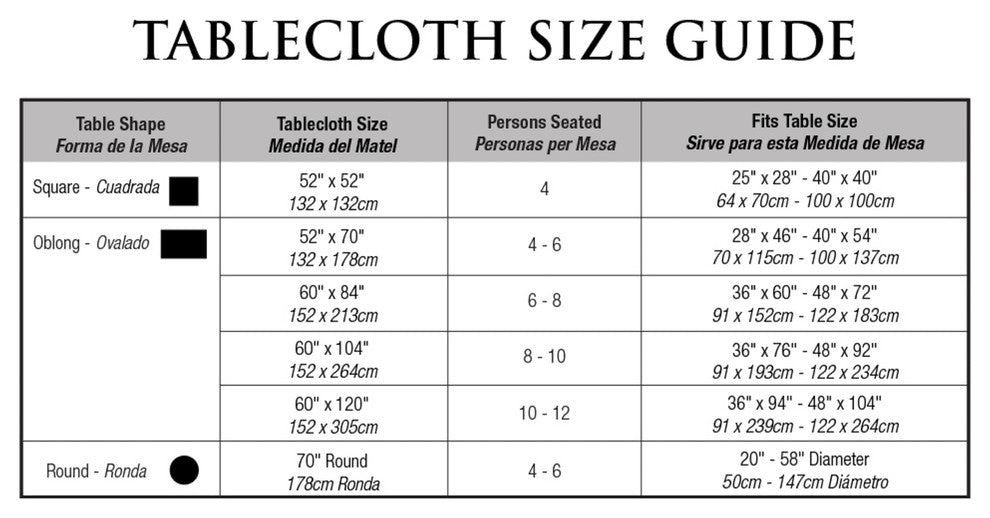 Nautical Blue Lattice Tablecloth 60X104