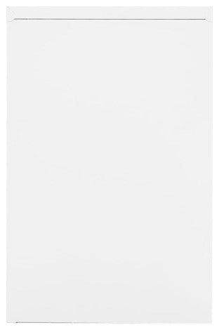 vidaXL Filing Cabinet Home Office File Cabinet Storage Cabinet White Steel