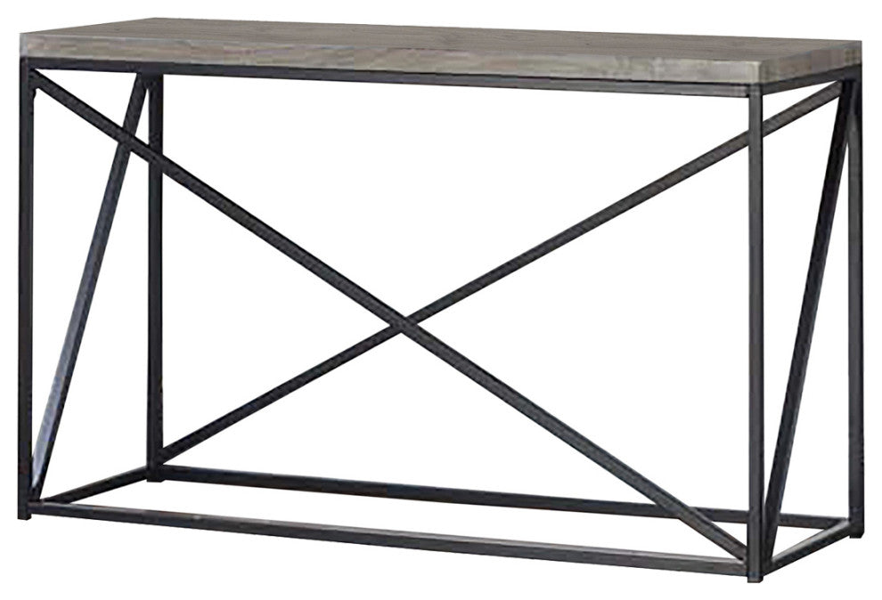 Rectangular Sofa Table, Sonoma Gray