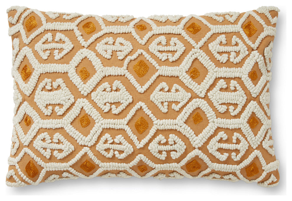 Loloi PLL0050 Ivory / Multi 13" x 21" Cover Only Pillow