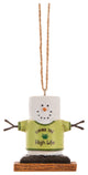 Ganz Smores Living High Snowman Plastic Christmas Ornament