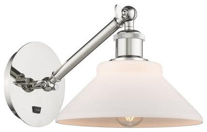 Innovations 317-1W-PN-G131 1-Light Sconce, Polished Nickel