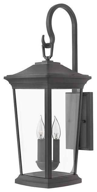 Hinkley Bromley Large Wall Mount Lantern, Museum Black