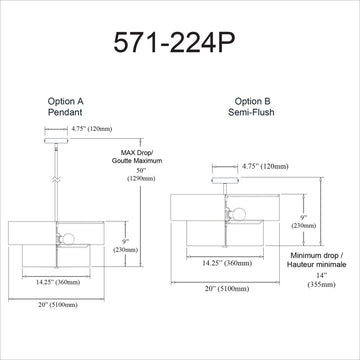 4 Light Incandescent 2 Tier Pendant, Satin Chrome with White Shade