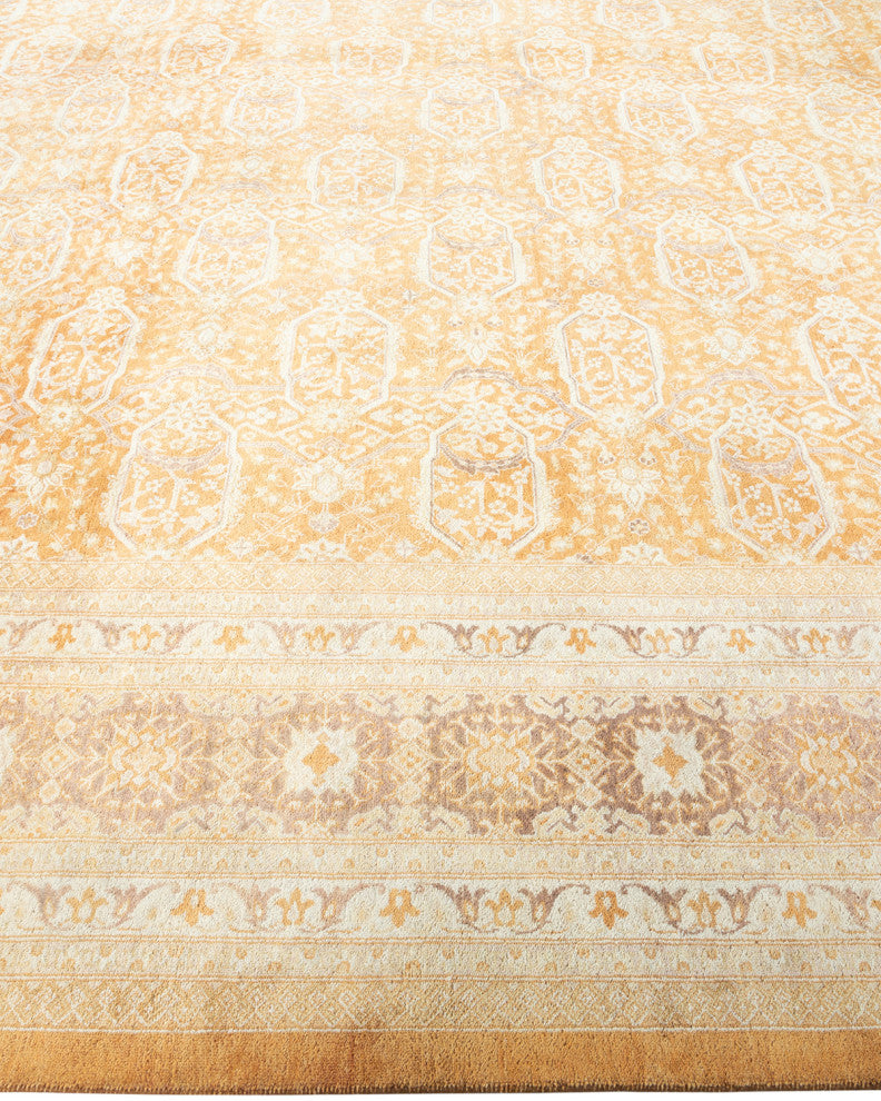 Mogul, One-of-a-Kind Hand-Knotted Area Rug Brown, 9'4"x11'5"