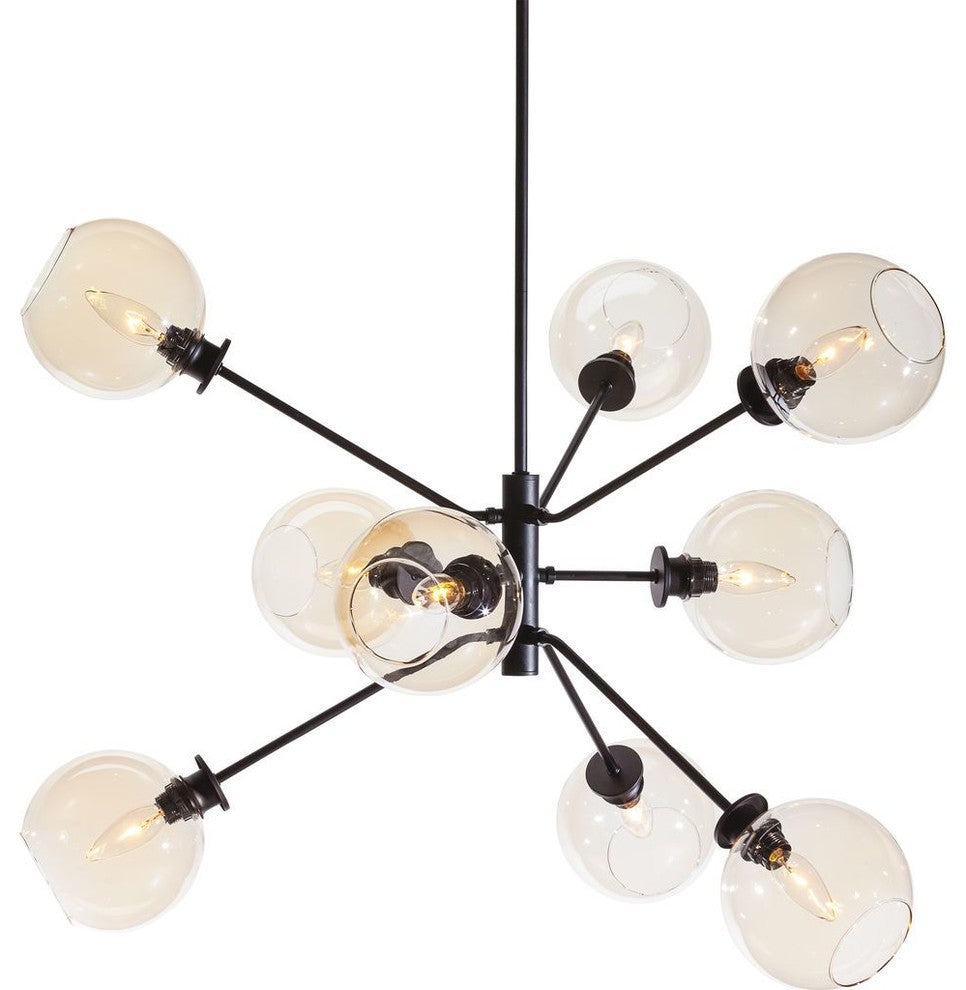 Nuevo Living Atom Lighting Pendant | Champagne Glass