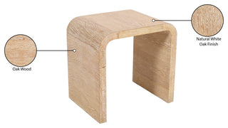 Cresthill Natural Ash End Table, White Oak