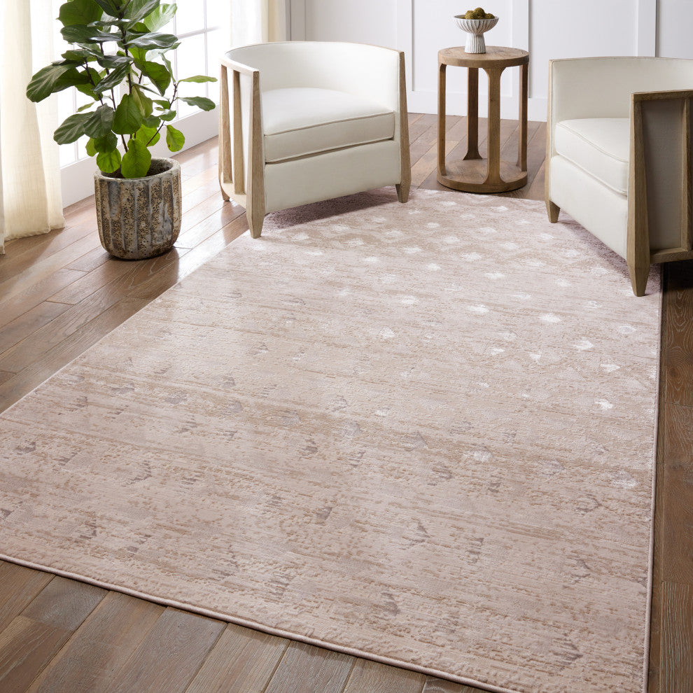 Jaipur Living Carine Geometric Tan/Bronze Area Rug 9'3"X13'