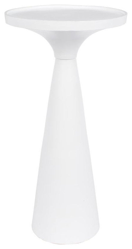 White Pillar Side Table | Zuiver Floss