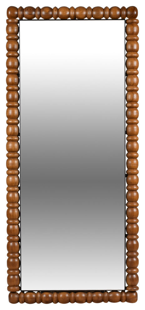 Aubrey Mirror, Brown, 29" W x 2" D x 65" H