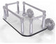 Prestige Skyline Wall Mounted Glass Guest Towel Tray, Polished Chrome