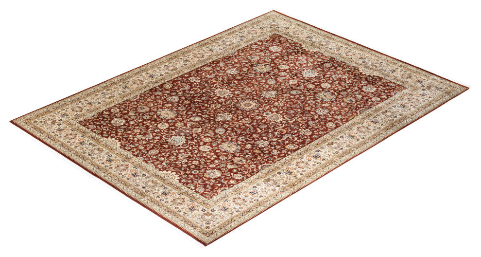 Mogul, One-of-a-Kind Hand-Knotted Area Rug Orange, 9' 1" x 12' 1"