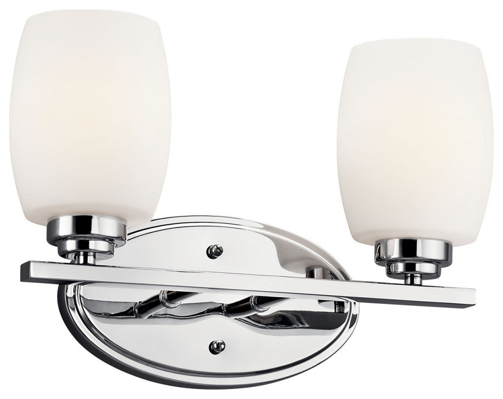 Kichler Eileen 2 Light Bath Light in Chrome