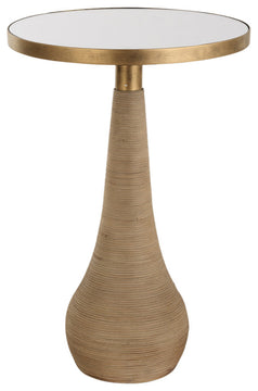 Uttermost - 24392 - Accent Table - Terra - Antique Brass