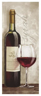 "Wine in Paris VI" Digital Paper Print by Janelle Penner, 26"x62"