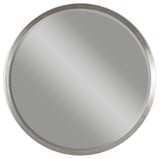 Uttermost Serenza Round Silver Mirror