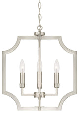Capital Lighting AA1037 Courtney 4 Light 16"W Candle Style - Brushed Nickel