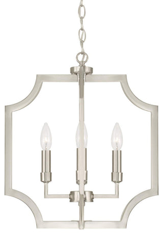 Capital Lighting AA1037 Courtney 4 Light 16"W Candle Style - Brushed Nickel