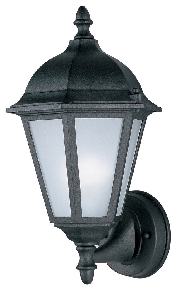 Westlake LED 1-Light Outdoor Wall Lantern in Black