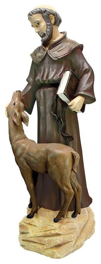 St Francis Peaceful Presence Statue, Medium