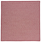Outdoor Houndstooth Tweed OT79 Sangria Indoor/Outdoor Area, Rectangular 7'x9'