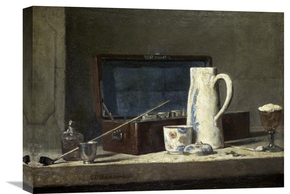 "Smoking Kit With a Drinking Pot" Artwork, 22"x16"