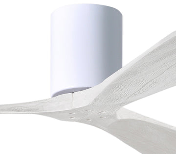 Irene-3H 42" Ceiling Fan, Gloss White/Matte White