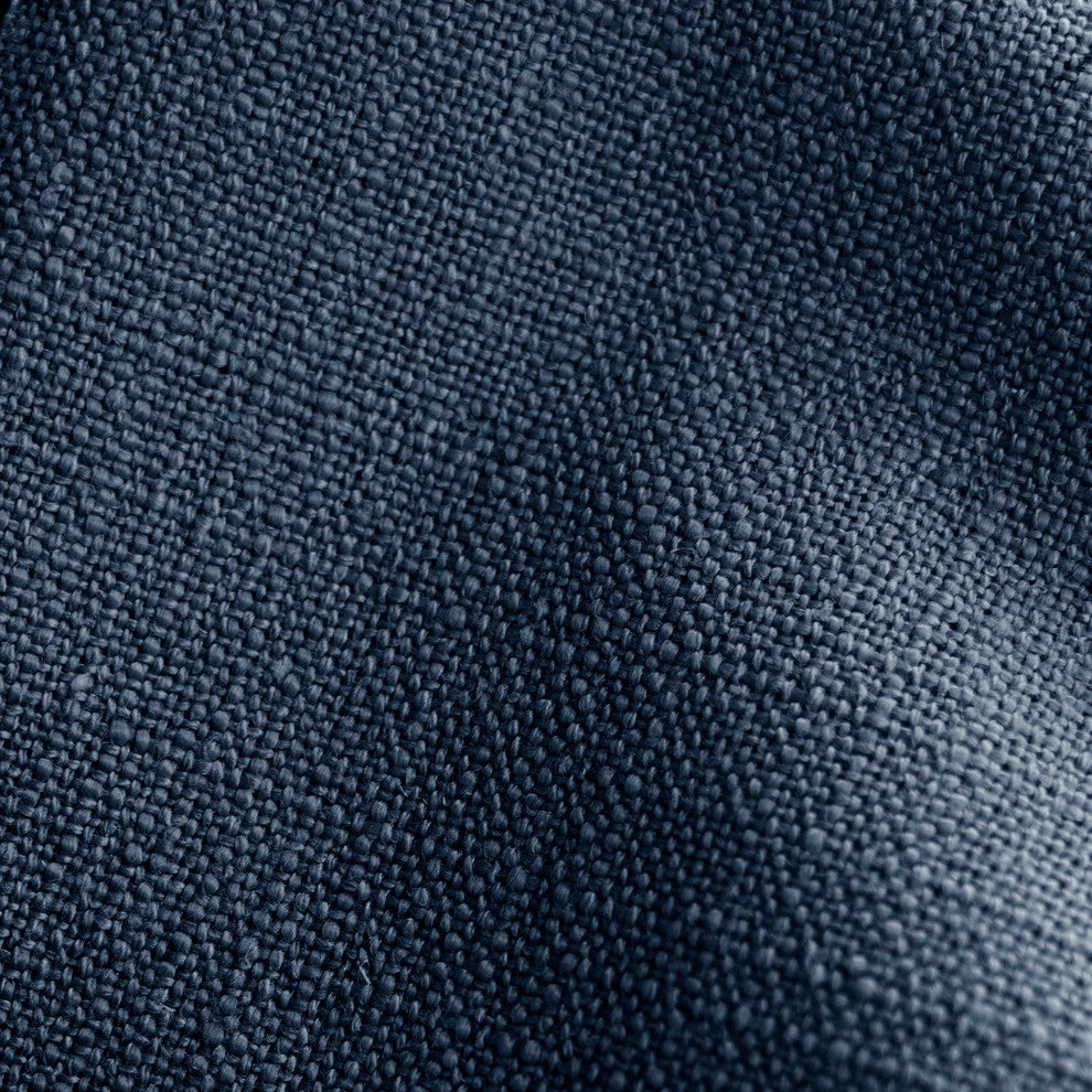 Maxwell Wingback Headboard, Linen Navy, California King