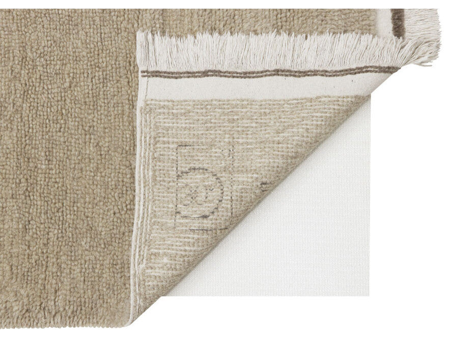 Lorena Canals Sheep of the World Woolable Area Rug Steppe | Sheep Beige