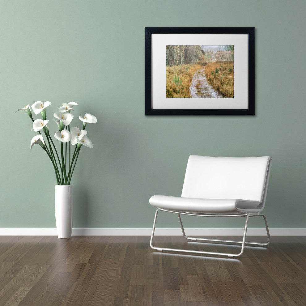 Cora Niele 'Path' Matted Framed Art