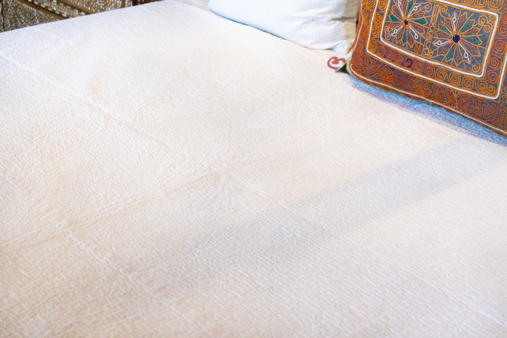 Jennita Embroidered Bed Cover