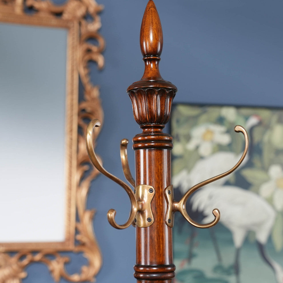Mahogany Coat Tree
