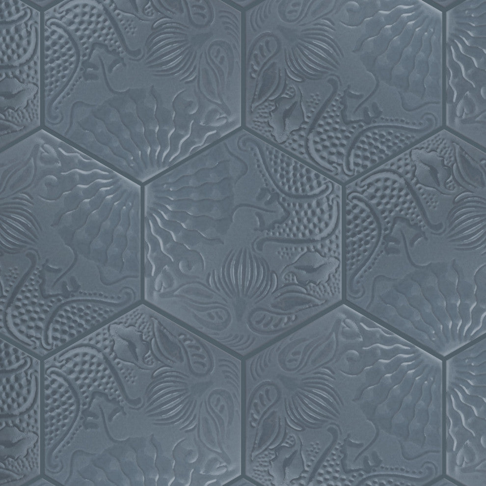 Gaudi Lux Hex Porcelain Floor and Wall Tile Sample