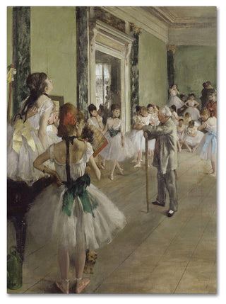 Edgar Degas 'The Ballet Class' Canvas Art, 19x14