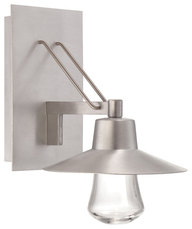 Modern Forms Suspense LED Wall Light, Brushed Aluminum, 11"
