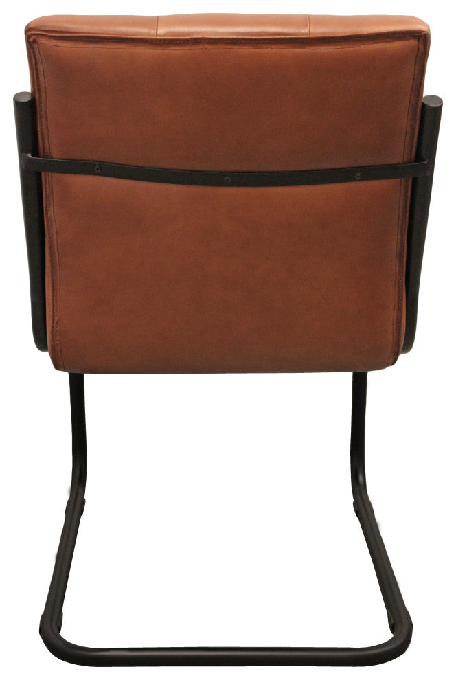 Lash Clan Medium Brown Side Chair