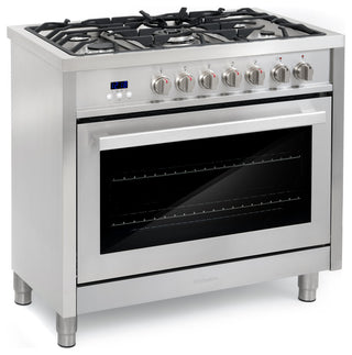 36 in. Stellar Collection 3.8 cu. ft. Dual Fuel Range, 5 Burner, Convection Oven