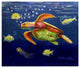 Betsy Drake Sea Turtle Throw