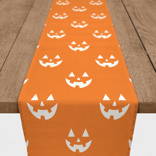 Jack-O Face Table Runner