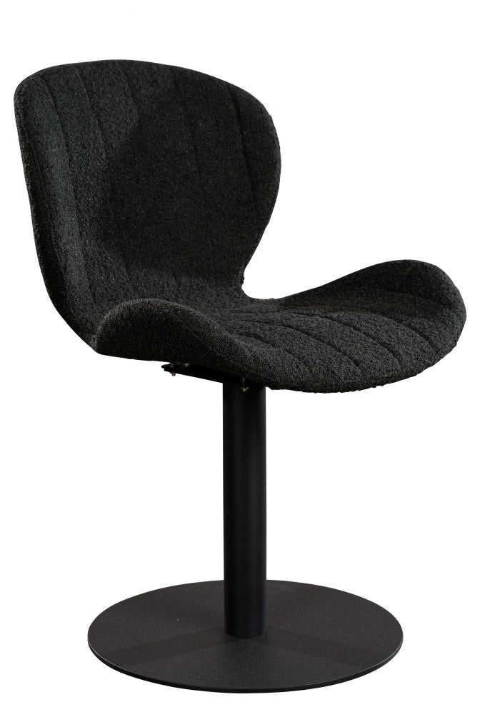 Xander Swivel Chair, Black