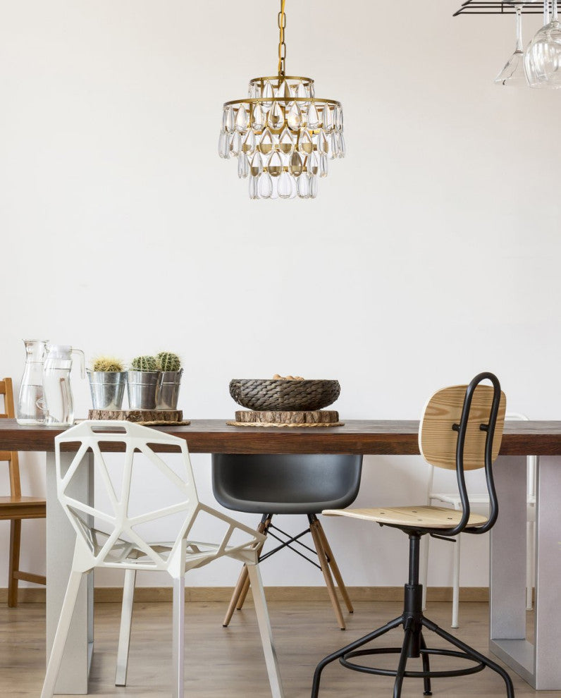 Murphy 12" Pendant, Brass