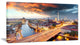 "Berlin At Dawn With Dramatic Sky" Cityscape Canvas print, 40"x20"