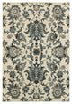 Oriental Weavers Linden Collection Ivory/ Blue Floral Indoor Area Rug 3'10"X5'5"