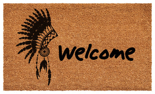 Calloway Mills Indian Bonnet Doormat, 36x72