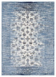 Chiara Distressed Floral Lattice Contemporary 8x10 Area Rug