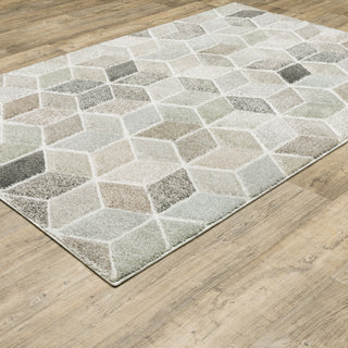 Oriental Weavers Cambria 083J2 Geometric Rug, Ivory, 3'3"x5'
