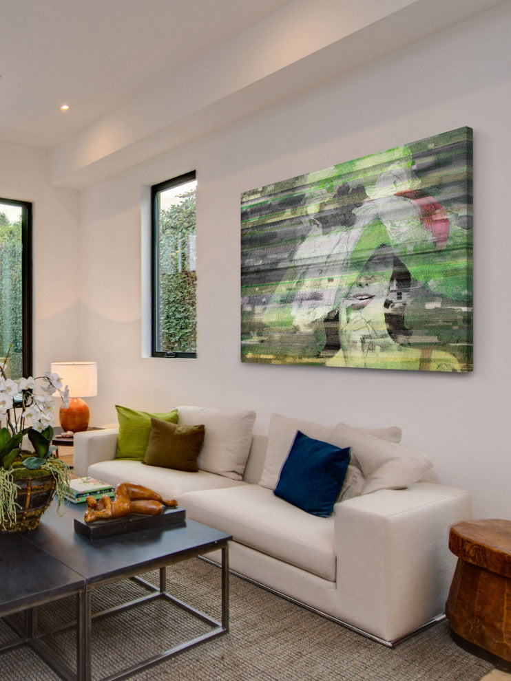 "Tempted" Print on Canvas Multi, 45"x30"