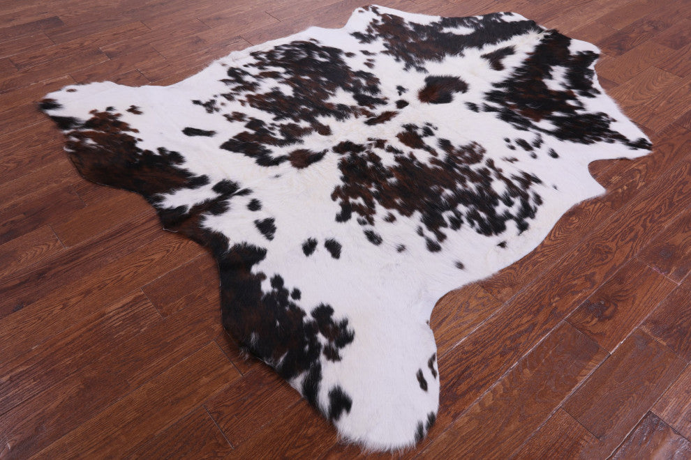 6' 7" X 5' 11" Natural Cowhide Rug C2284